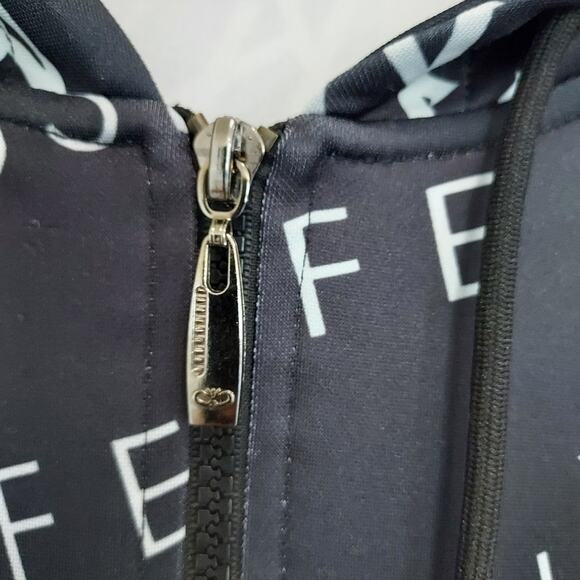 Kush Life Black Zip Hoodie Size L - Picture 7 of 11